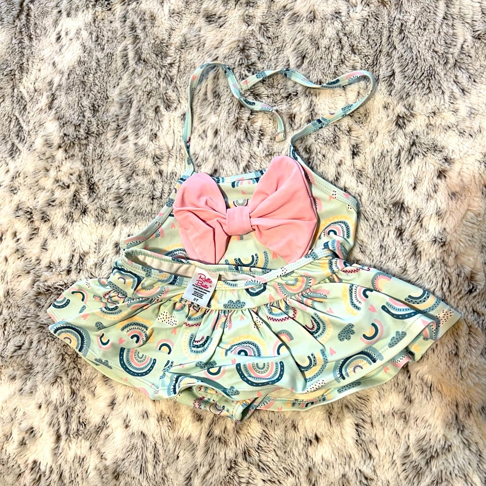 Ruffle Butts toddler girls suit